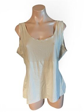Spanx Women’s Plus Size 2X Nude Seamless Shapewear Tank Top Cami